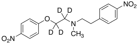 Methyl-(4-nitrophenylethyl)-(4-nitrophenoxyethyl-d<sub>4</sub>)amine