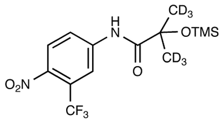 2-Methyl-d<sub>3</sub>-N-(4-nitro-3-trifluoromethylphenyl)-2-trimethylsilyloxy-propamide-3,3,3-d<sub>3</sub>