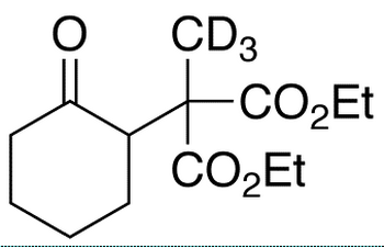 α-(Methyl-d<sub>3</sub>)-3-oxo-cyclohexanemalonic Acid Diethyl Ester