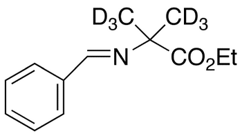 2-Methyl-N-(phenylmethylene)alanine-d<sub>6</sub> Ethyl Ester