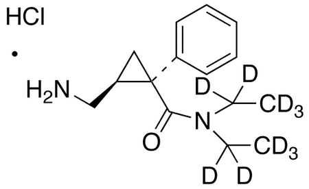 rac-Milnacipran-d<sub>10</sub> hydrochloride