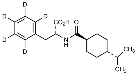 Nateglinide-d<sub>5</sub> (phenyl-d<sub>5</sub>)