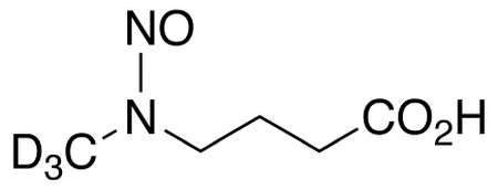 N-Nitroso-N-(methyl-4-aminobutyric acid-d<sub>3</sub>)