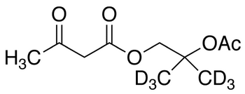 3-Oxobutanoic Acid 2-Acetoxy-2-methylpropyl Ester-d<sub>6</sub>