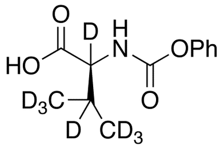 N-Phenoxycarbonyl-L-valine-2,3,4,4,4,5,5,5-d<sub>8</sub>
