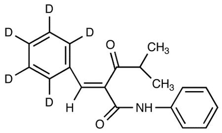 N-4-Phenyl α-Benzylidene-d<sub>5</sub> Isobutyrylacetamide