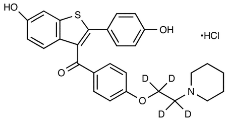 Raloxifene-d<sub>4</sub> HCl