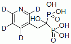 Risedronic Acid-d<sub>4</sub>