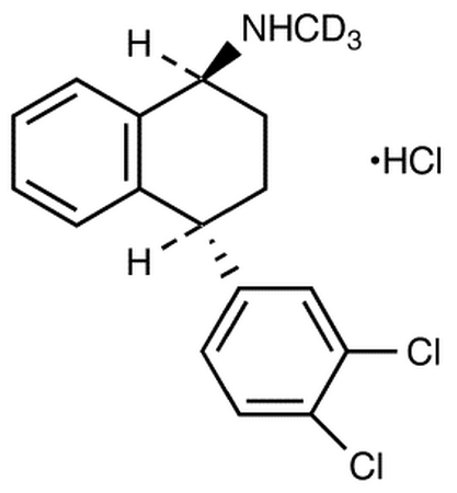 rac-trans Sertraline-d<sub>3</sub> Hydrochloride