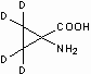 1-Aminocyclopropane-2,2,3,3-d<sub>4</sub>-1-carboxylic Acid