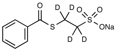 Sodium Benzoylthioethanesulfonate-d<sub>4</sub>