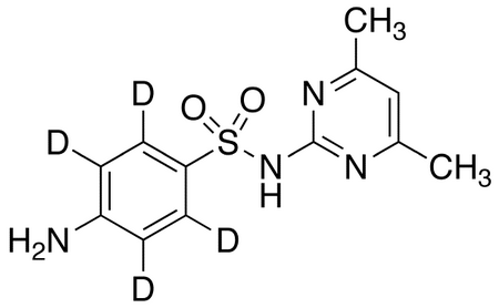Sulfamethazine-d<sub>4</sub> 
