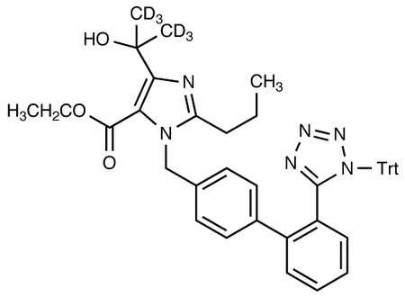 N-Trityl Olmesartan-d<sub>6</sub> Ethyl Ester