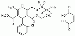Amlodipine-d<sub>4</sub> maleic acid