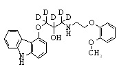 Carvedilol-d<sub>5</sub>