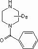 N-(Benzoyl)piperazine-2,2,3,3,5,5,6,6-d<sub>8</sub>