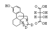 Dextrophan-d<sub>3</sub> tartrate