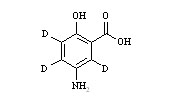 Mesalamine-d<sub>3</sub>