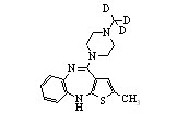 Olanzapine-(methyl-d<sub>3</sub>)