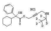 DesethylOxybutynin-d<sub>5</sub> HCl