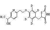 Pioglitazone-d<sub>4</sub> hydroxy