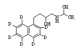 Propranolol-d<sub>7</sub>