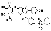 Raloxifene-d<sub>4</sub>-6’-glucuronide