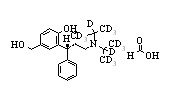 5-HydroxymethylTolterodine-d<sub>14</sub>