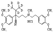 Verapamil-d<sub>7</sub> Hydrochloride