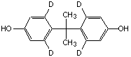 Bisphenol-A-2,2’,6,6’-d<sub>4</sub>