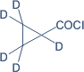 Cyclopropane-d<sub>5</sub>-carbonyl Chloride