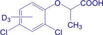(+/-)-2-(2,4-Dichlorophenoxy-d<sub>3</sub>) propionic Acid