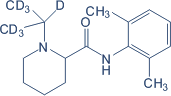 (+/-)-N-(2,6-Dimethylphenyl)-1-iso-propyl-d<sub>7</sub>-2-piperidinecarboxamide