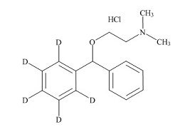 Diphenhydramine-d<sub>5</sub> hydrochloride