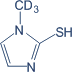 Methimazole-d<sub>3</sub> (methyl-d<sub>3</sub>)