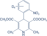 Nifedipine-d<sub>4</sub> (2-nitrophenyl-d<sub>4</sub>)