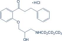 (+/-)-Propafenone-d<sub>7</sub> HCl (propyl-d<sub>7</sub>)