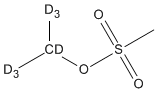 Isopropyl methanesulfonate-d<sub>7</sub> 