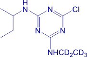 Sebuthylazine-d<sub>5</sub> (ethyl-d<sub>5</sub>)