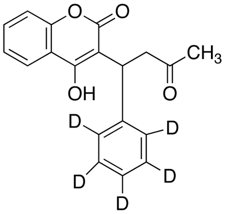 (+/-)-Warfarin-d<sub>5</sub>