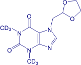 Doxofylline-d<sub>6</sub> (dimethyl-d<sub>6</sub>)