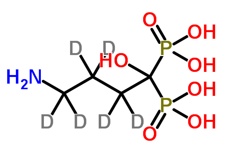 Alendronic-2,2,3,3,4,4-d<sub>6</sub> Acid