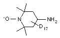 4-Amino-2,2,6,6-tetramethylpiperidine-d<sub>17</sub>-1-oxyl