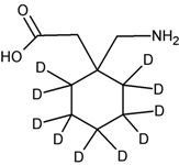 Gabapentin-D<sub>10</sub> 100 ug/mL in methanol