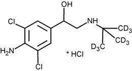 Clenbuterol-d<sub>9</sub> hydrochloride