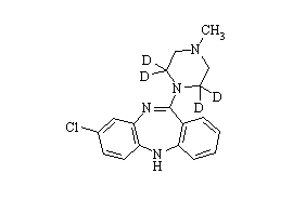 Clozapine-d<sub>4</sub>