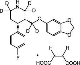 Paroxetine-D<sub>6</sub> maleate