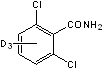 2,6-Dichlorobenzamide-3,4,5-d<sub>3</sub>