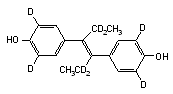 Diethyl-1,1,1’,1’-d<sub>4</sub>-stilbestrol-3,3’,5,5’-d<sub>4</sub>