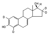  17β-Dihydroequilin-2,4,16,16-d<sub>4</sub>
